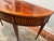 Ethan Allen Hepplewhite Style Inlaid Mahogany Demilune Console Table For Sale - Image 15 of 15