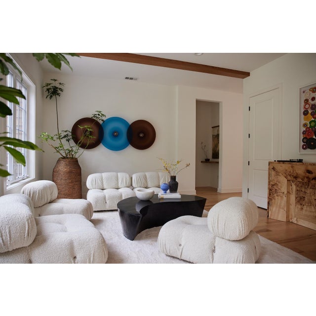 Mid-Century Modern Mario Bellini Modular Sofa | Cream Belia | Open-End Sofa | 5 Modular-Piece Set For Sale - Image 3 of 11