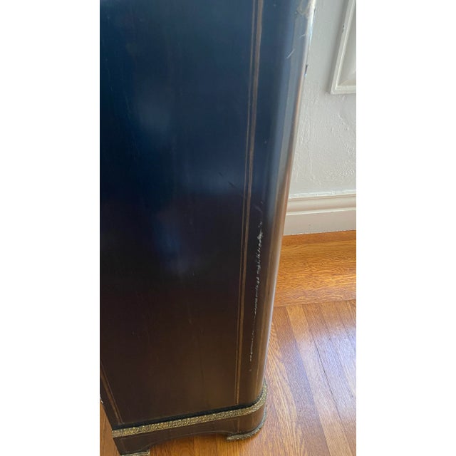 French Antique Mid 19th Century French Napoleon III Style Secretary Cabinet For Sale - Image 3 of 12