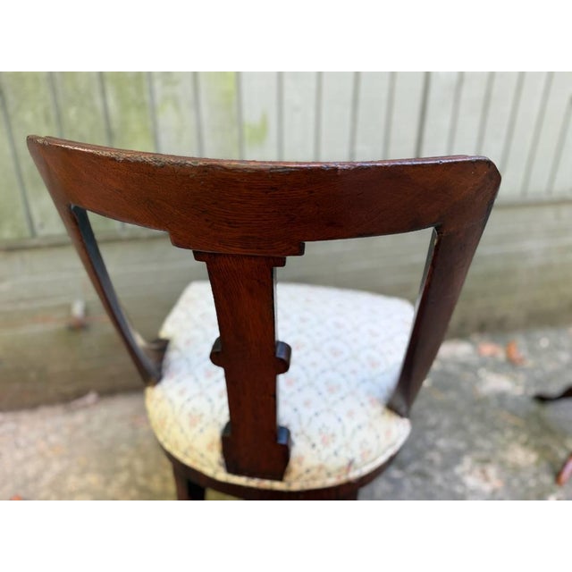 Victorian Early 20th Century Victorian Gondola Style Side Chair For Sale - Image 3 of 18