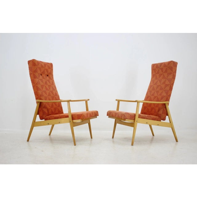 Armchairs and Footstools Set from Thon, 1970s For Sale - Image 13 of 14