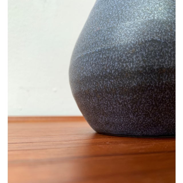 Vintage German Blue Ceramic Jug, 1970s For Sale - Image 6 of 18