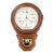Antique Ingraham Dew Drop Calendar Wall Clock For Sale