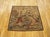 A French rustic hunting tapestry from the 17th century, with a couple catching an elusive boar in the foreground, a...