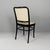 Italian Modern Chair in Straw and Black Wood, 1980s For Sale - Image 4 of 11
