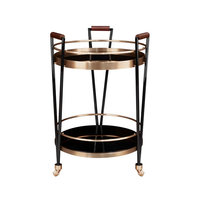 Crossroads Bar Cart by Porus Studio For Sale - Image 10 of 10