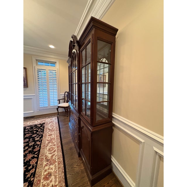 Harden Furniture Harden Breakfront 1995 For Sale - Image 4 of 11