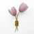 Mid-Century Modern Murano Glass and Brass Tulip Sconces, 2000s, Set of 2 For Sale - Image 3 of 9