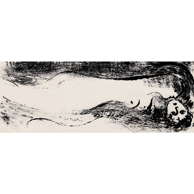 Marc Chagall, Vision of Paris / the Black Sun Over Paris / the Arc De Triomphe, 1953, Lithograph For Sale - Image 8 of 10