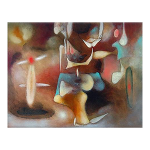 Daniel Ketelhut, "The Ritual, Variation 2" Original Oil on Panel, 2021