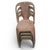 4 x authentic model A-chair by TOLIX was designed in 1927 by Xavier Pauchard Set of 4 Height 80 Width 43 Depth 50 Seat...
