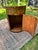Attributed to William Switzer Postmodern MCM Burl Walnut Drum Table / Nightstand For Sale - Image 10 of 12