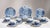 Mid 20th Century United Kingdom Blue Porcelain Serving Piece For Sale In Greensboro - Image 6 of 14