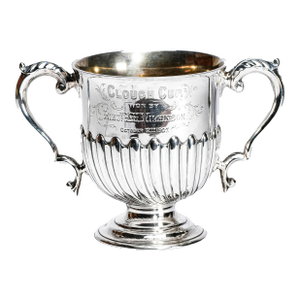Fascinating Ornate Antique Sterling Silver English Shooting Trophy Cup Home Decor Militaria