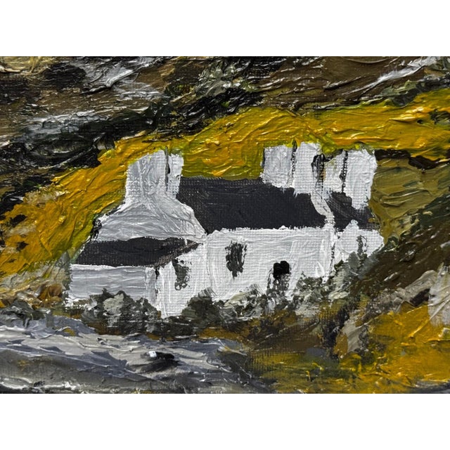 Dated 2022 Carneddau Snowdonia British Landscape Painting in the Manner of Kyffin Williams For Sale - Image 10 of 18
