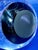 1990s Vintage 1990s Rebecca Stewart Signed 4” Magnum Dichroic Art Glass Galaxy Paperweight For Sale - Image 5 of 10