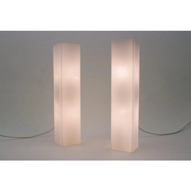 Large German Opaline Glass Sconces from Staff , 1960s, Set of 2 For Sale - Image 6 of 18