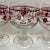 Transparent Vintage Franciscan Goblets Made in France - Set of 4 For Sale - Image 8 of 12