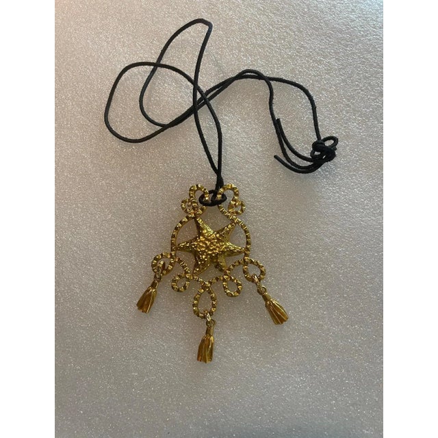 Gold Necklace from Ines De La Fressange For Sale - Image 8 of 8
