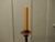 Tall Wrought Iron Blacksmith Candleholder For Sale - Image 3 of 7