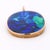 1950s 1950s Gia Certified 35 Carat Marcus & Co Australian Black Opal in 18k Gold Pendant For Sale - Image 5 of 8