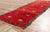 Red Vintage Boujad Moroccan Rug, 02'10 X 06'11 For Sale - Image 8 of 10