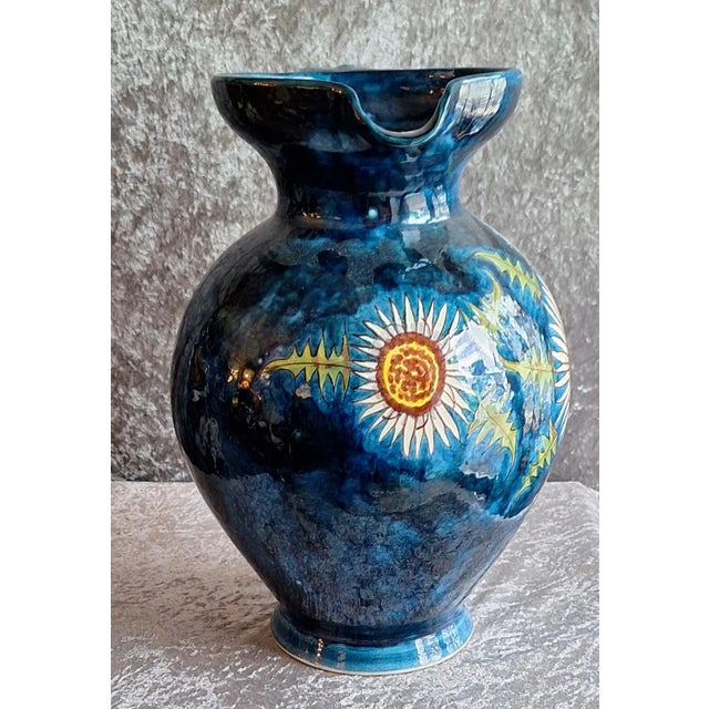 Vintage Ceramic Vase by Hindelanger Keramik, 1970s For Sale - Image 6 of 8
