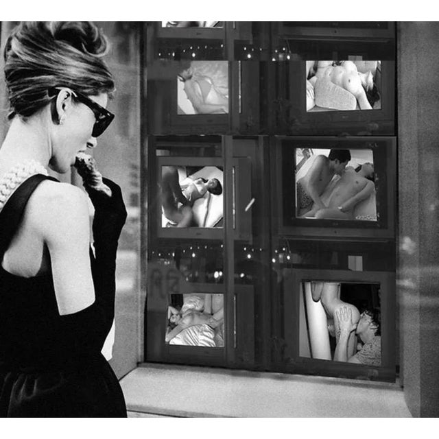 BATIK, Just Looking II, Audrey Hepburn, 2022, Archival Pigment Print For Sale - Image 4 of 5