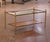 Mid-Century French Maison Jansen Bronze and Leather Two-Tier Coffee Table For Sale In Dallas - Image 6 of 8