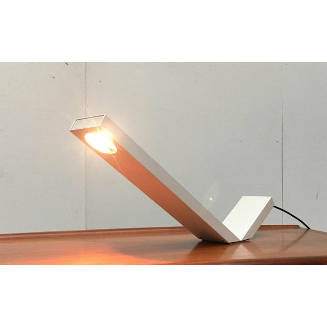 Postmodern Italian Model Gli Table Lamp by Marco Zotta for Eleusi, 1980s For Sale - Image 9 of 18