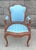Traditional Vintage Hand-Crafted Arm Chair-Italy For Sale - Image 3 of 10