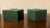 Green Agate Stone Square Display Base Block Cubes or Candlesticks - a Pair For Sale - Image 11 of 13