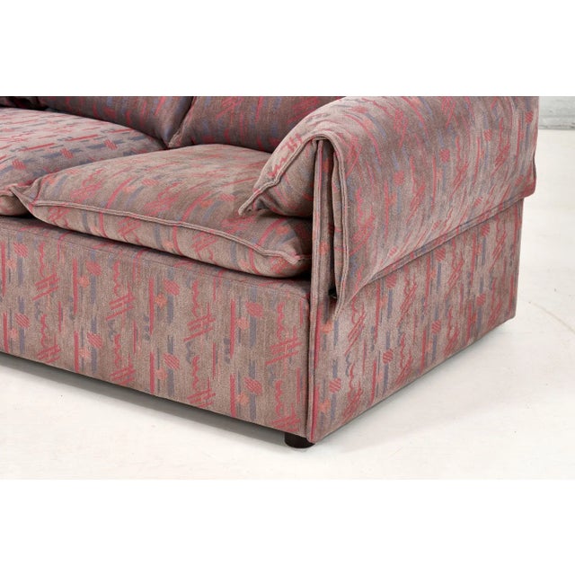 Rose Niels Bendtsen for Niels Eilersen "Lotus" Settee, Denmark 1970 For Sale - Image 8 of 12