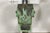 19th Century English Bronze Verdigris Wall Brackets with Lucite Tops, a Pair For Sale - Image 12 of 12