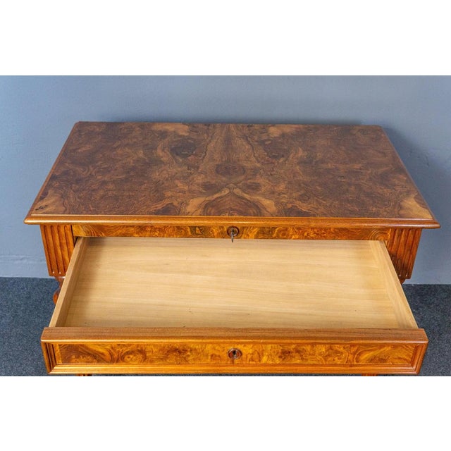 Wilhelminian Brown Desk Secretary For Sale - Image 12 of 18