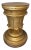 Antique Italian Carved Wood Gilded Pedestal. For Sale