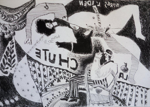 Théo Tobiasse, After Eden, Original Etching