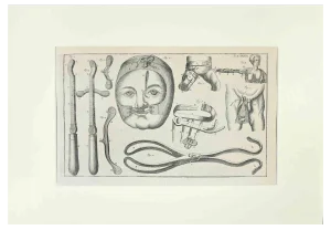 Lorenz Heister, Surgical Instruments, Etching, 1750
