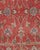 1970s 1970s Vintage Turkish Oushak Handmade Wool Cotton Red Area Rug For Sale - Image 5 of 11