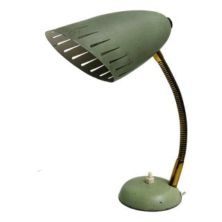 Mid-Century Gooseneck Table Lamp, Germany, 1950s For Sale