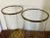 Late 20th Century Large Ralph Lauren Brass and Glass Hurricane Pillar Candle Shades - a Pair For Sale - Image 5 of 12