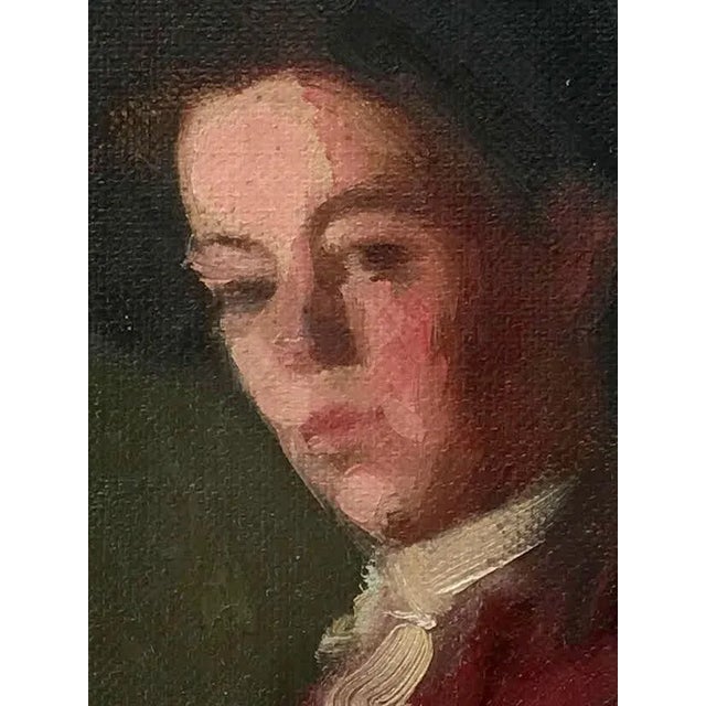 American Impressionist Portrait of a Young Woman Robert Henri For Sale In New York - Image 6 of 10