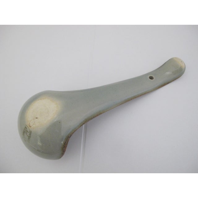 El Palomar Ken Edwards Blue Bird Butterfly Mexican Folk Art Hanging Ladle Spoon For Sale - Image 4 of 8
