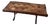 Vintage French Terracotta Tile Coffee Table with Oak and Iron Base, France For Sale