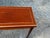English Antique Federal Style Petite Sized Inlaid Flip Top Game Console Table For Sale - Image 3 of 18