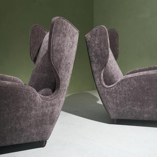 Lounge Chairs by Melchiorre Bega, Italy, 1950s, Set of 2 For Sale - Image 9 of 13