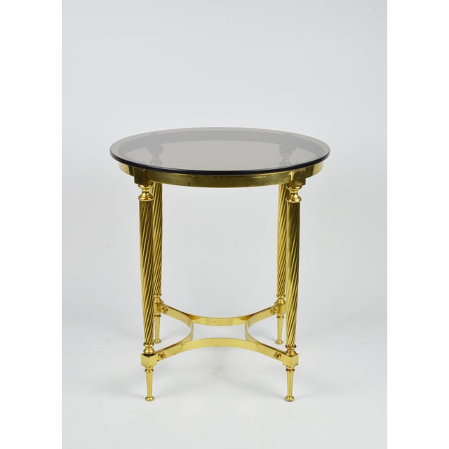 Metal Vintage Side Table, 1980s For Sale - Image 7 of 7