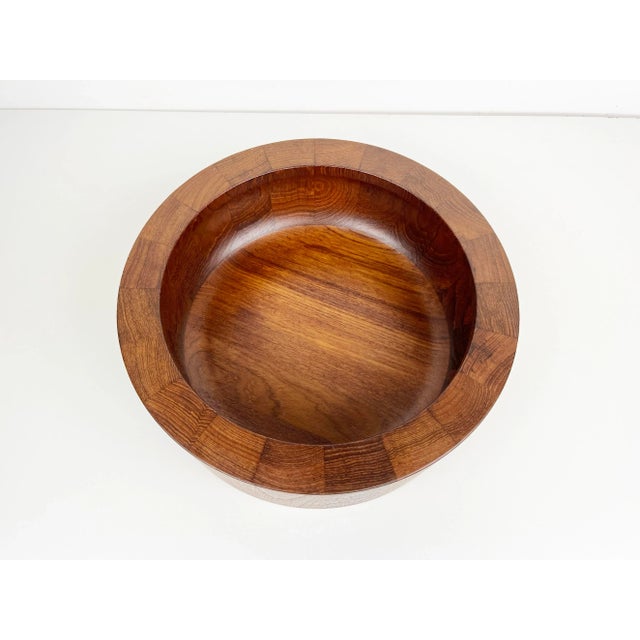 Teak Serving Bowl by Jens Quistgaard for Dansk For Sale - Image 9 of 11