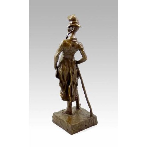Bronze Sculpture of Ratapoil in the style of Honoré Daumier, 20th Century For Sale - Image 3 of 7
