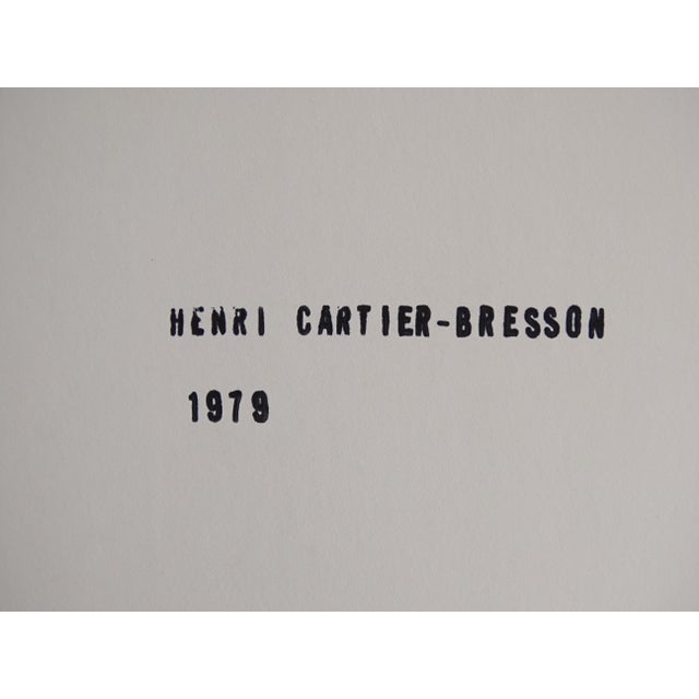 Henri Cartier-Bresson, Monkey, Berkeley, California, 1967, 1979, Photolithograph For Sale - Image 4 of 7